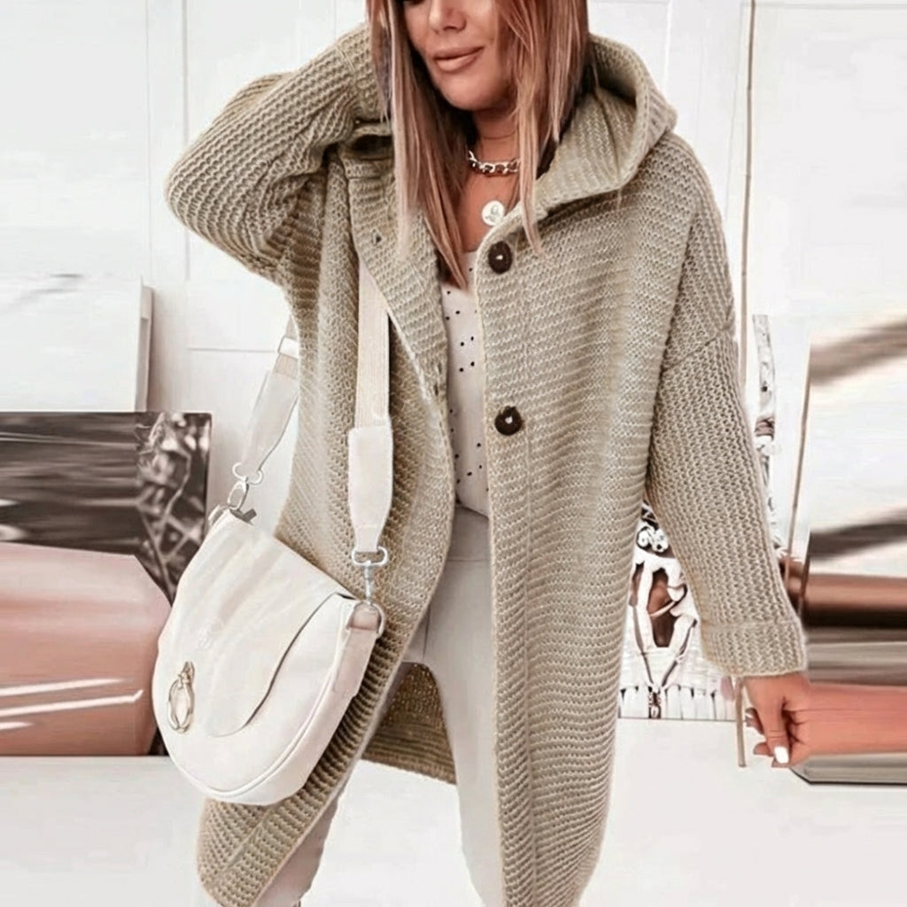 Cardigan de Punto Elegancia Acogedora para Días Frescos