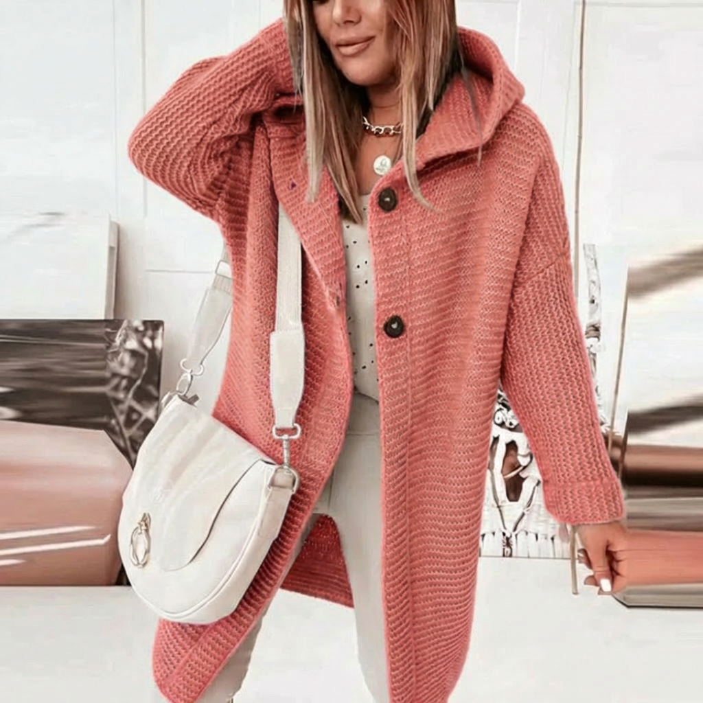 Cardigan de Punto Elegancia Acogedora para Días Frescos
