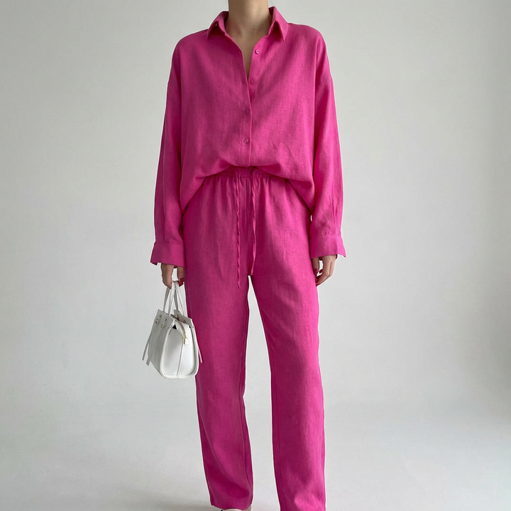Conjunto Dos Piezas Casual Chic para Mujeres