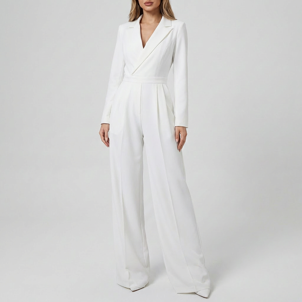 Mono Elegante de Manga Larga para Mujeres