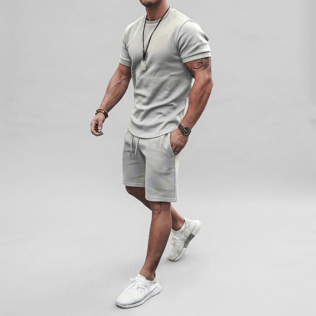 Conjunto Casual de Verano de Dos Piezas