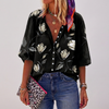 Blusa Floral de Verano para Mujeres