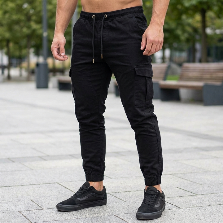 Pantalones Joggers Cargo Multi-Bolsillos Resistentes para Hombres