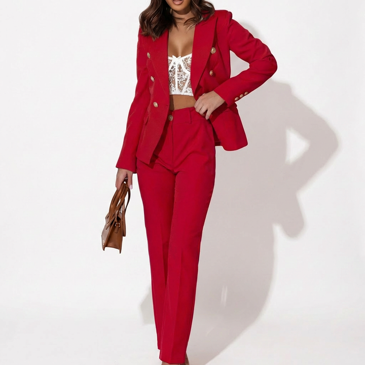 Traje Elegante de Dos Piezas para Mujeres