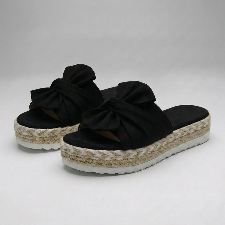 Sandalias de Plataforma Abiertas para Mujeres