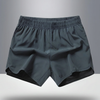 Pantalones Cortos de Correr para Hombre de Seco Rápido con Cremallera