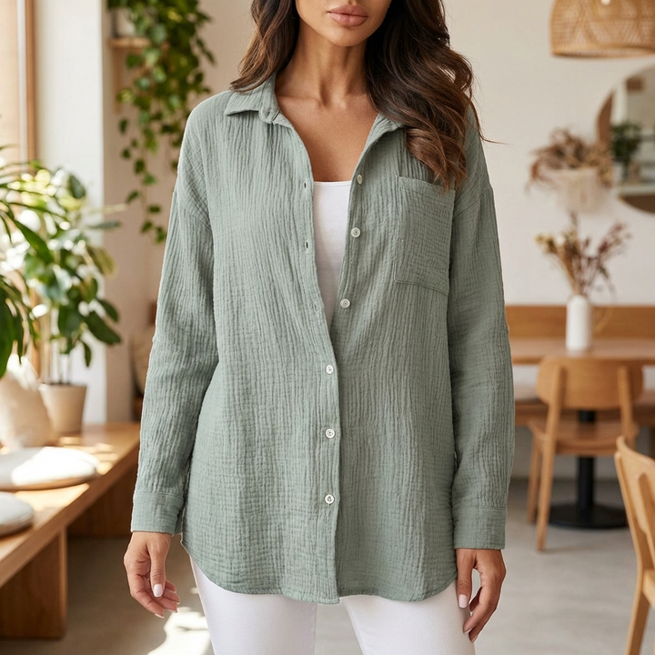 Camisa Larga Ligera para Mujeres