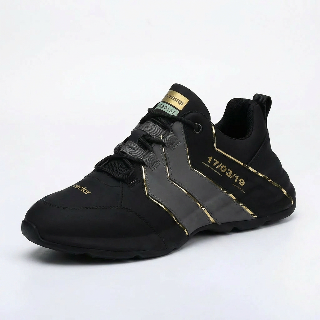 Zapatilla Atlética Baja con Cordones para Hombres