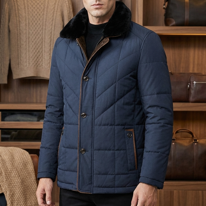 Abrigo Elegante de Invierno para Hombres