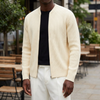 Cardigan de Punto con Cremallera Casual para Hombres