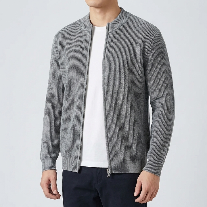 Cardigan de Punto Cálido y Estiloso para Hombres