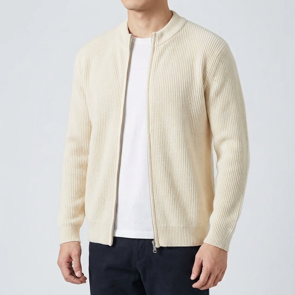Cardigan de Punto Cálido y Estiloso para Hombres