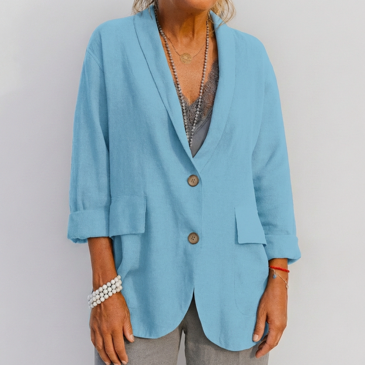 Blazer Ligero Relajado para Mujeres