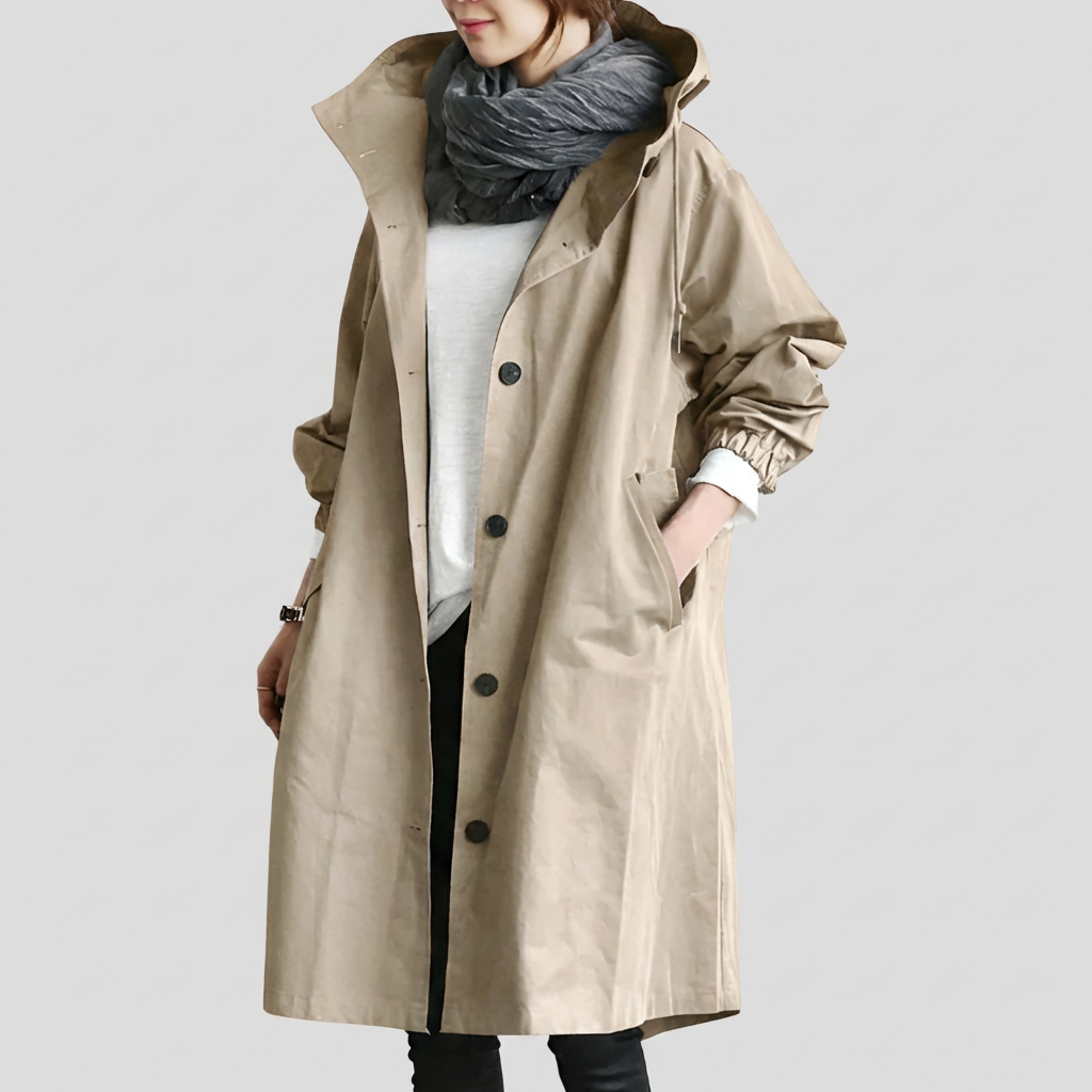 Impermeable para Mujeres Conscientes de las Tendencias