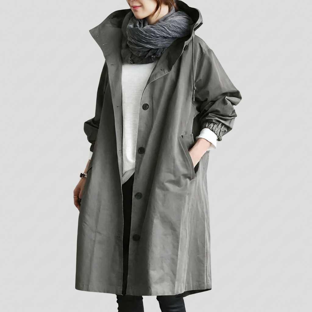 Impermeable para Mujeres Conscientes de las Tendencias
