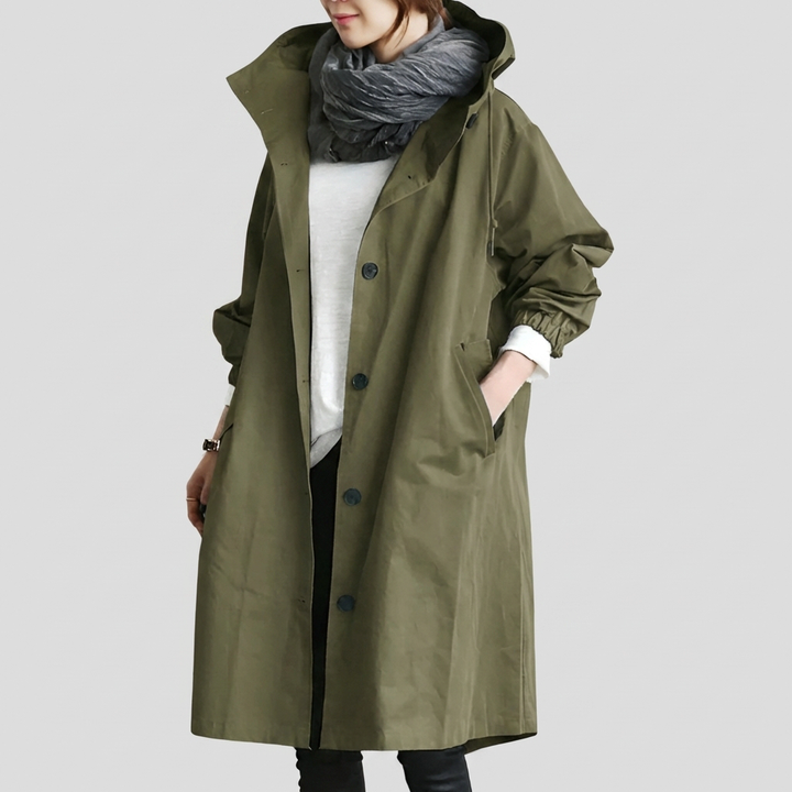 Impermeable para Mujeres Conscientes de las Tendencias