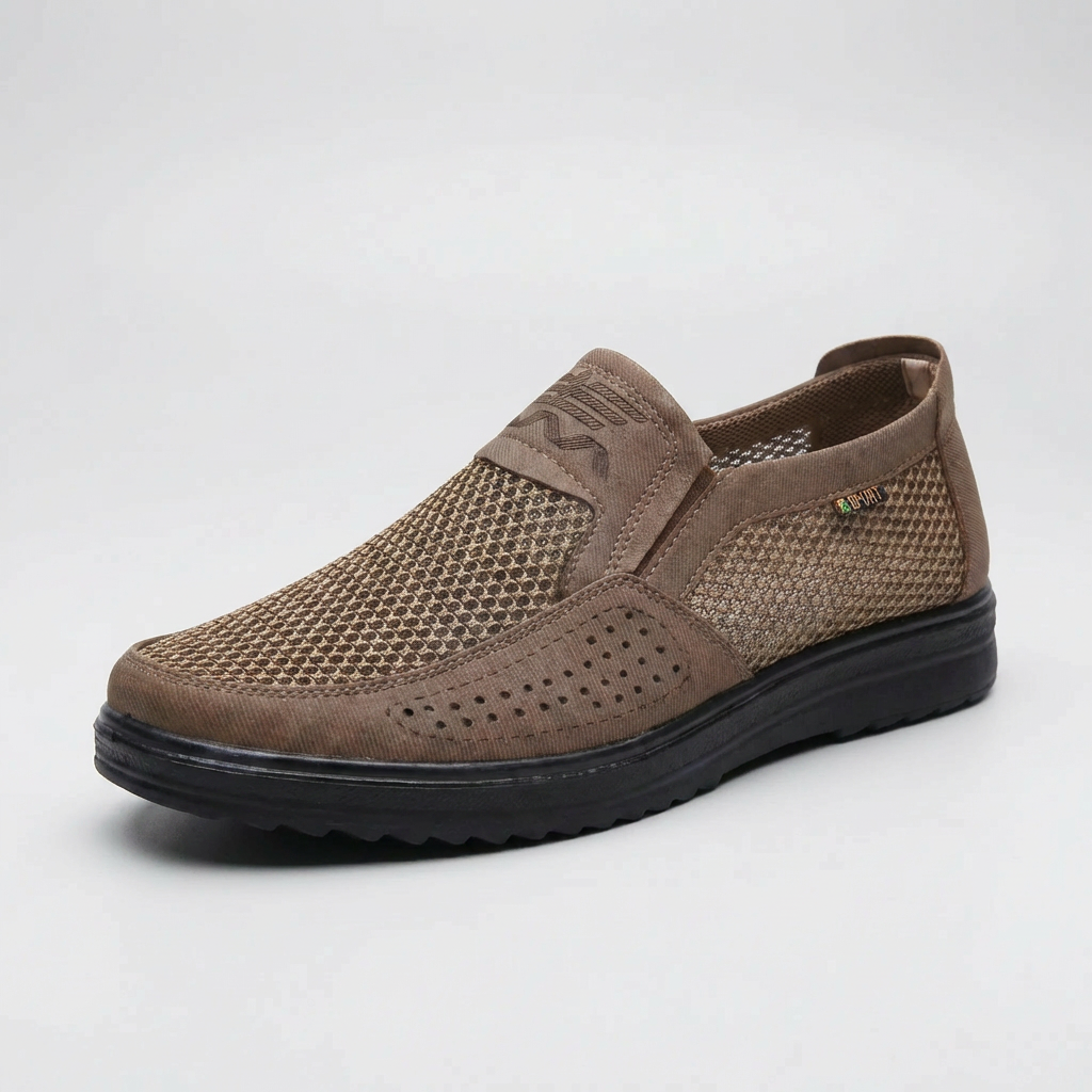 Mocasines Sin Cordones Ventilados Para Hombres