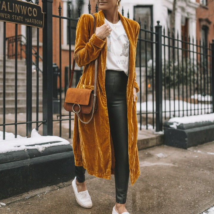 Cardigan Largo Duster para Mujeres