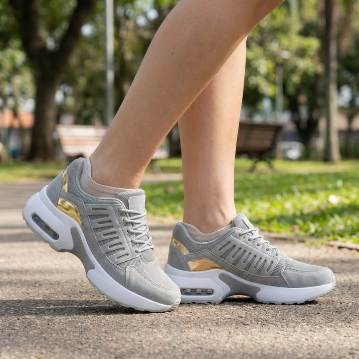 Zapatilla Casual Baja de Ajuste Ancho
