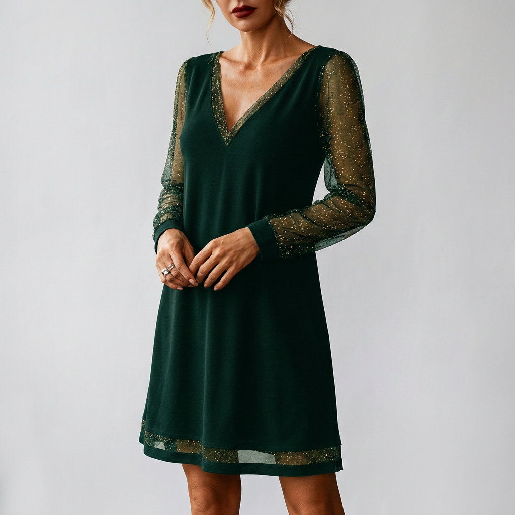 Vestido Elegante Timeless en Lujo Sostenible