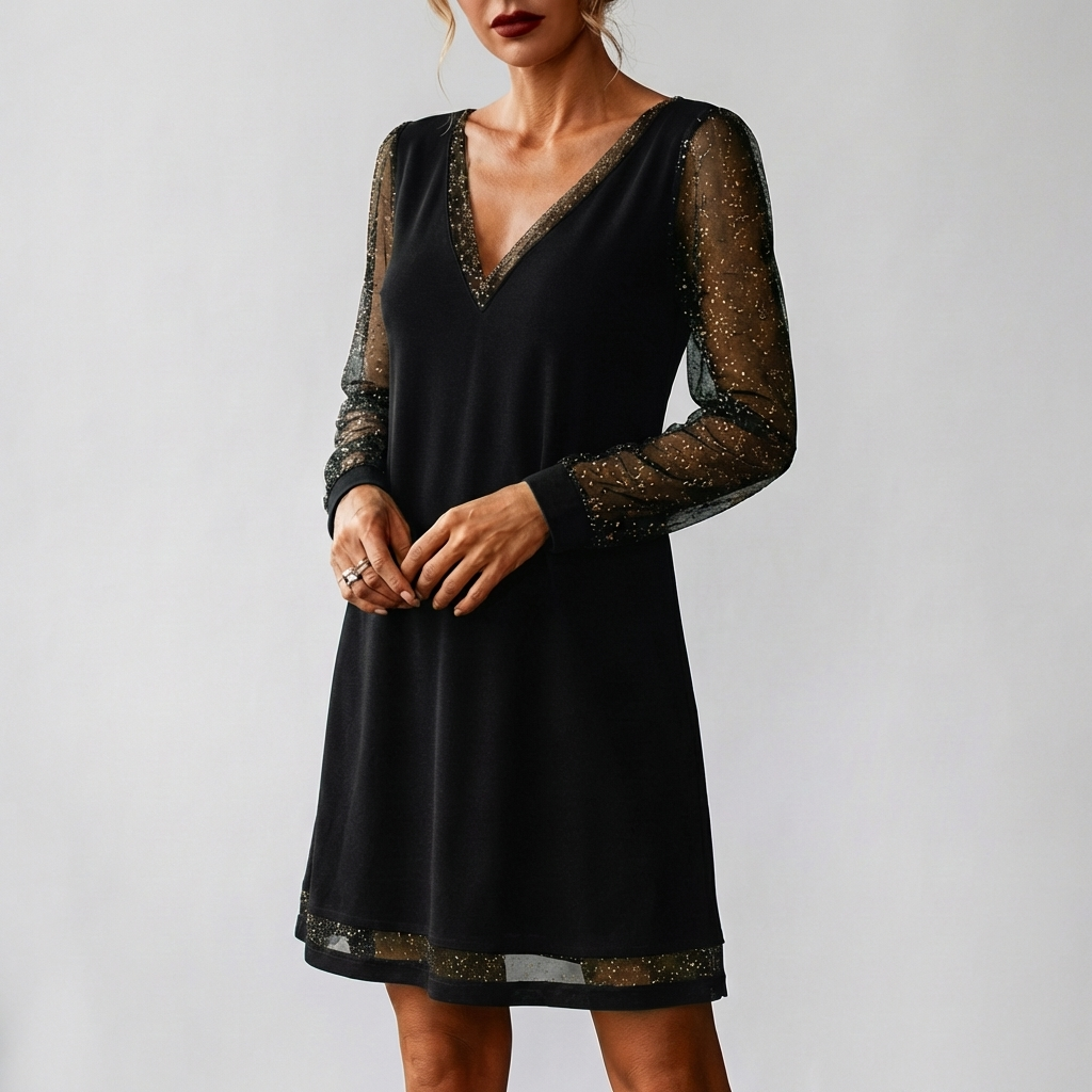 Vestido Elegante Timeless en Lujo Sostenible