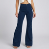Pantalones Acampanados de Terciopelo Trendy para Mujeres