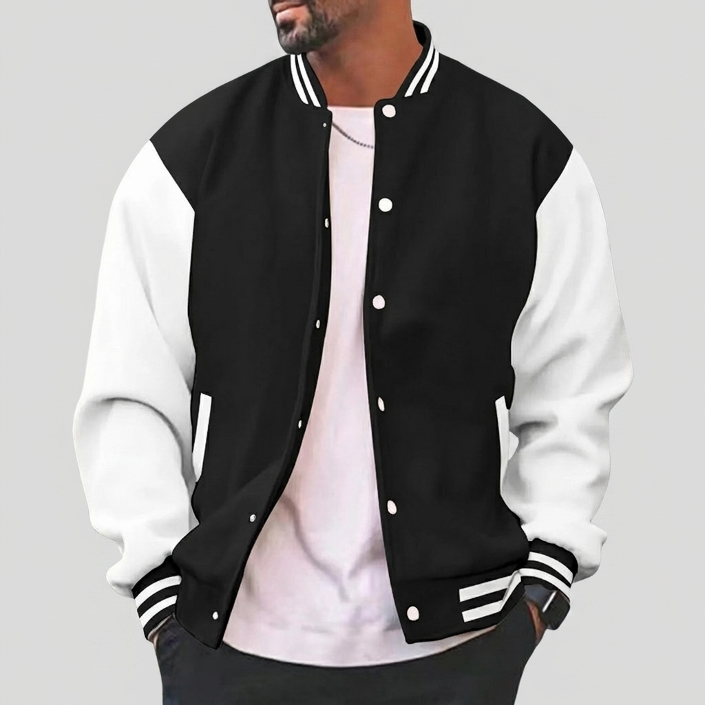 Chaqueta de Beisbol Casual para Hombres