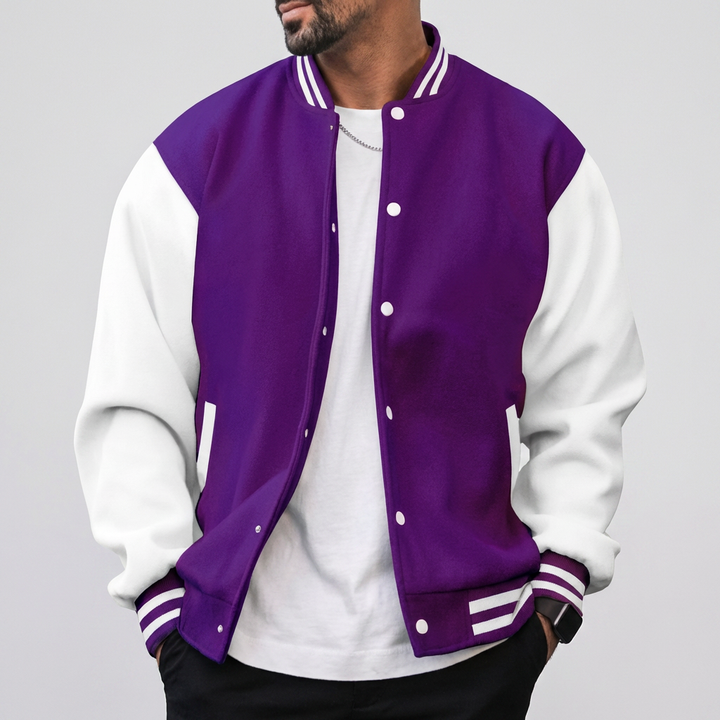 Chaqueta de Beisbol Casual para Hombres
