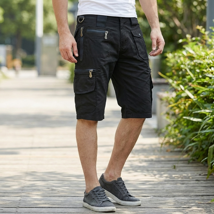 Pantalón Corto Cargo a Media Pierna para Hombres
