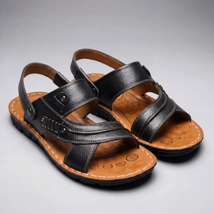 Sandalias Abiertas con Soporte de Arco para Hombres