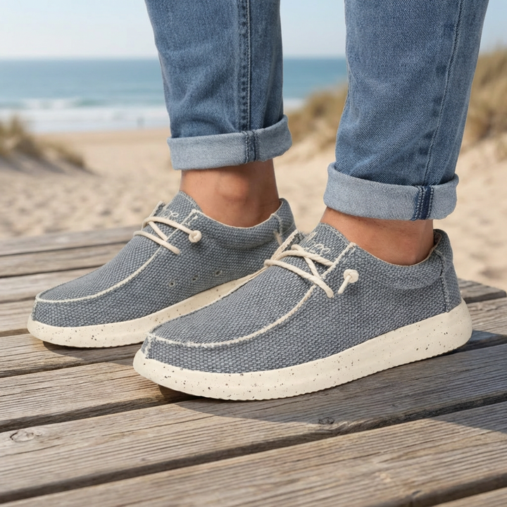 Zapatos Casuales Bajos con Cordones para Hombres
