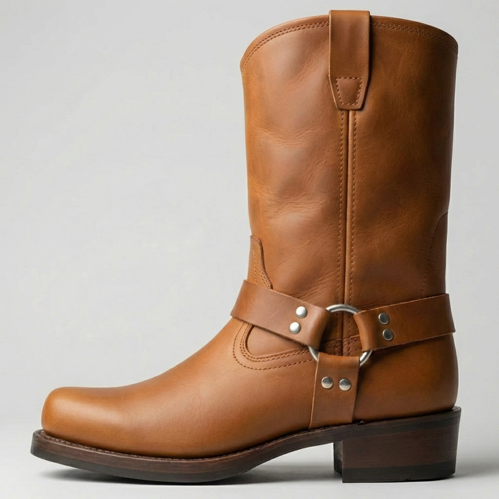 Bota Western a Media Calamares