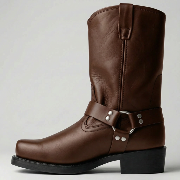 Bota Western a Media Calamares