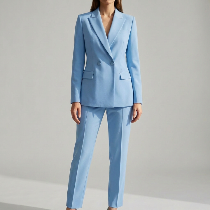 Conjunto de Blazer y Pantalones Elegante para Mujeres