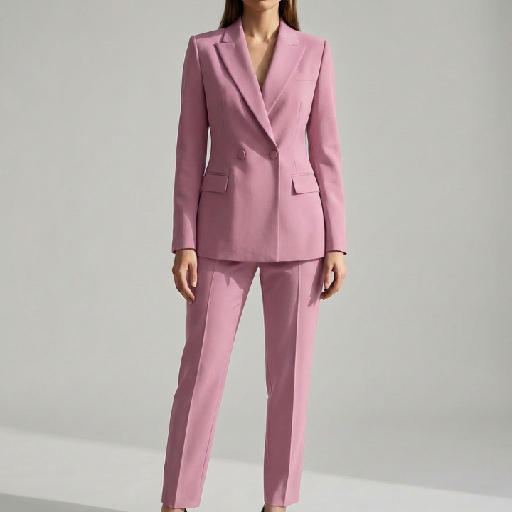 Conjunto de Blazer y Pantalones Elegante para Mujeres