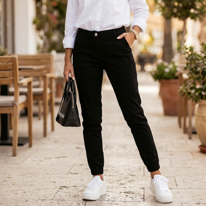 Pantalones Elásticos Ajustados para Mujeres
