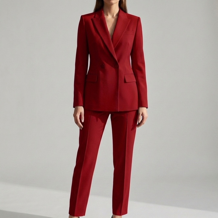 Conjunto de Blazer y Pantalones Elegante para Mujeres