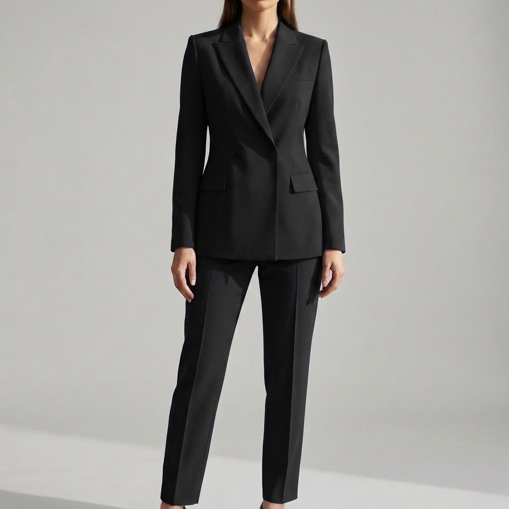 Conjunto de Blazer y Pantalones Elegante para Mujeres
