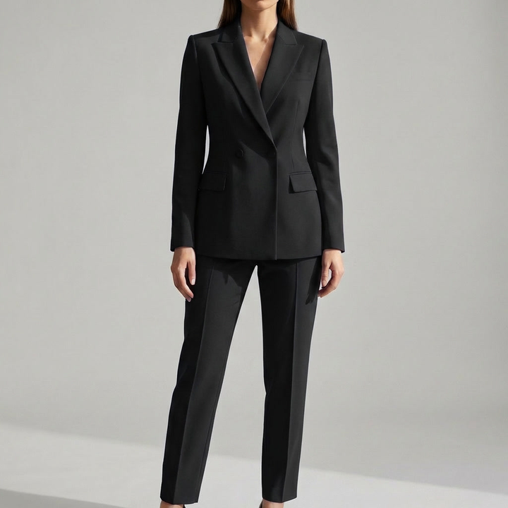 Conjunto de Blazer y Pantalones Elegante para Mujeres