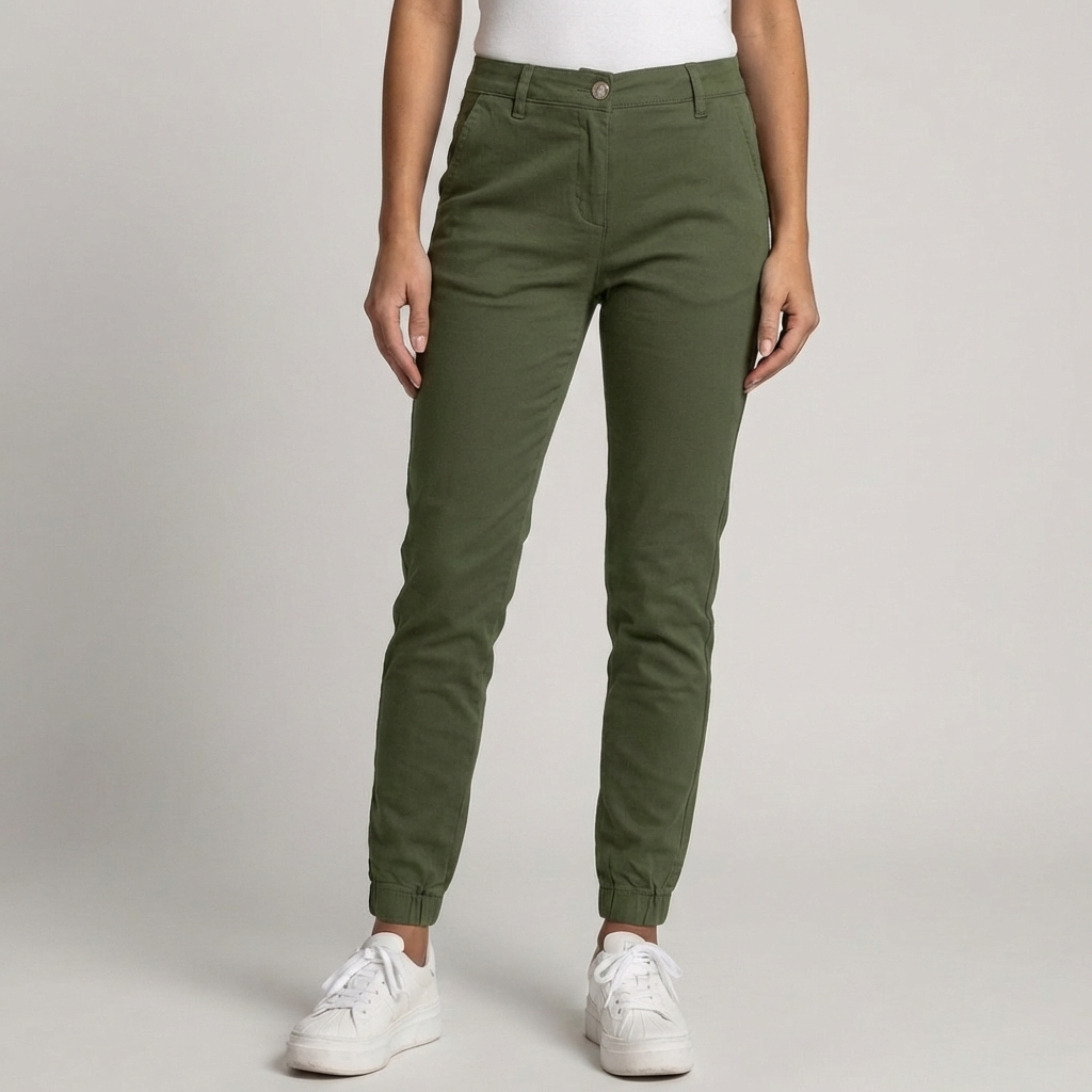 Pantalones Elásticos Ajustados para Mujeres