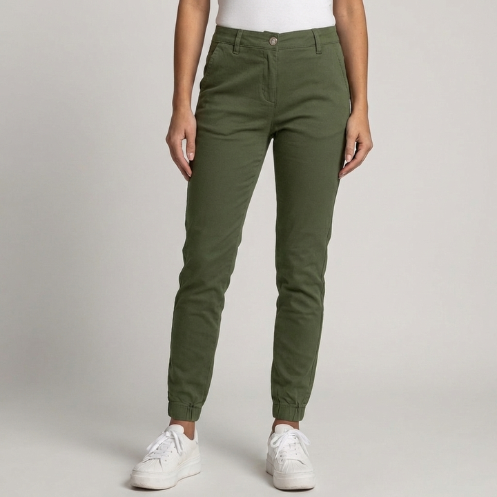 Pantalones Elásticos Ajustados para Mujeres