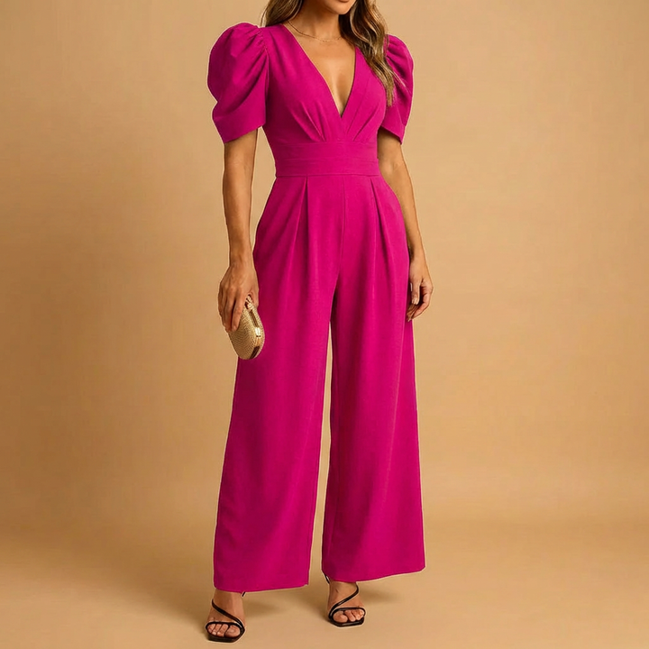 Mono con Manga Abullonada Flattering para Mujeres