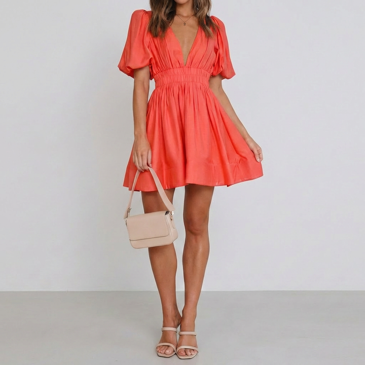 Vestido Mini Elegante y Fluido