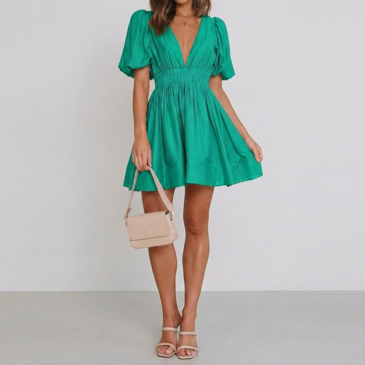 Vestido Mini Elegante y Fluido