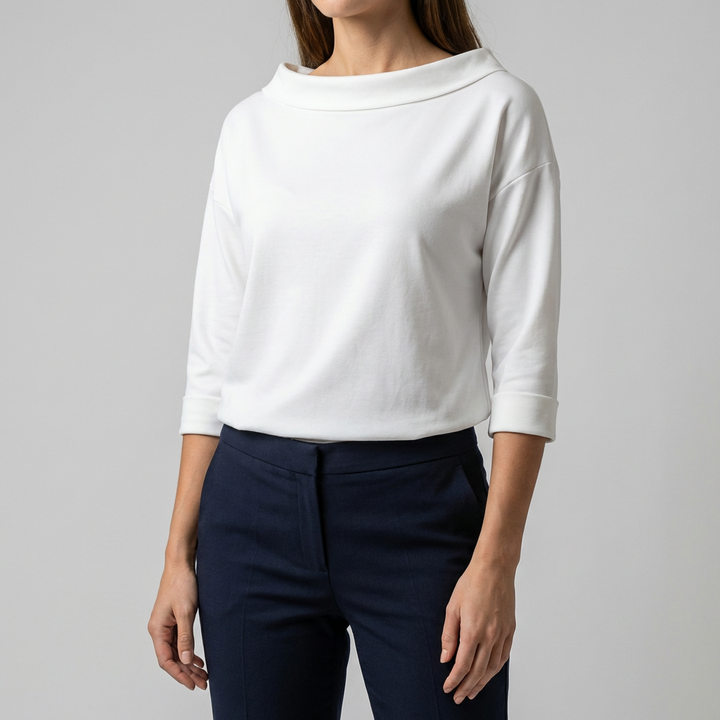 Top de Algodón de Primavera para Mujeres