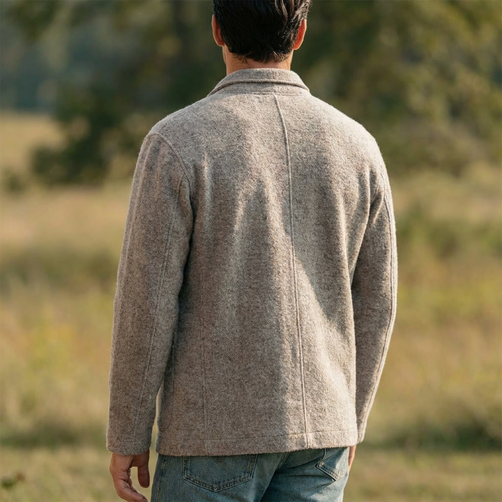 Blazer Casual A Cuadros Para Hombres