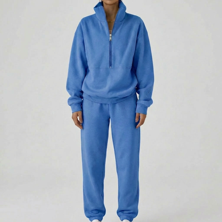 Sudadera Cómoda con Cremallera para Mujeres