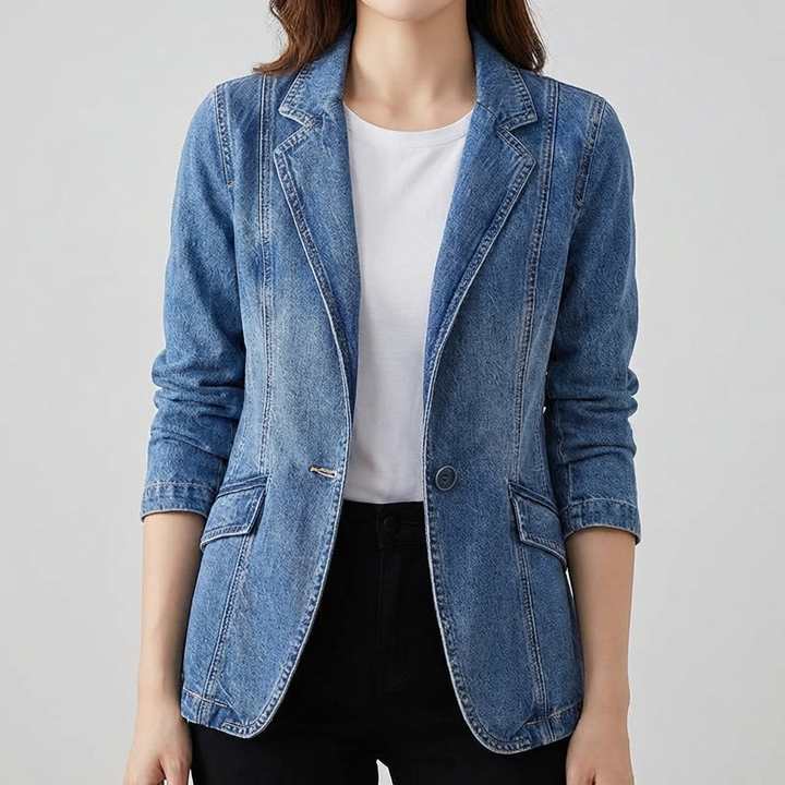 Blazer de Denim para Mujeres