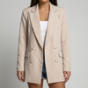 Blazer Largo para Mujeres