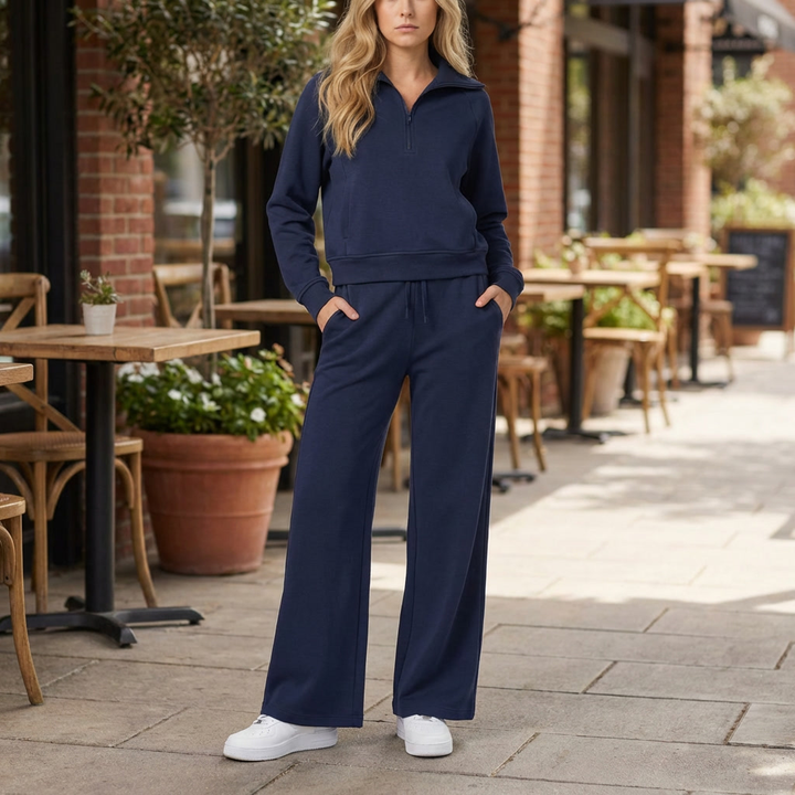 Conjunto de Lounge Cómodo y Estiloso de 2 Piezas para Mujeres
